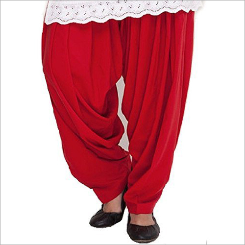Cotton Patiala Red