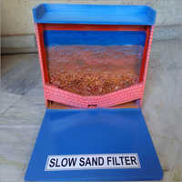 Blue And Red Slow Sand Filter