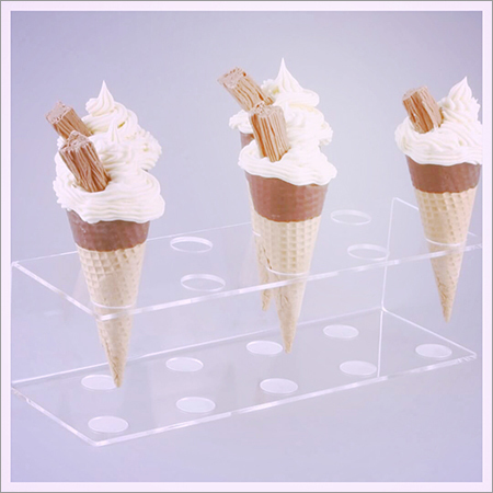 Acrylic Dining Stands