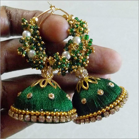 Green Earrings
