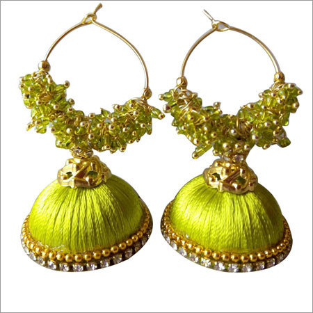 Thread Fancy Jhumkas
