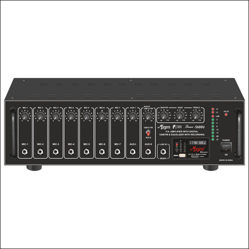 DJ & P.A. High Power Mixer Amplifiers DENSON-5600U