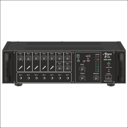 DJ & P.A. High Power Mixer Amplifiers SSA-650