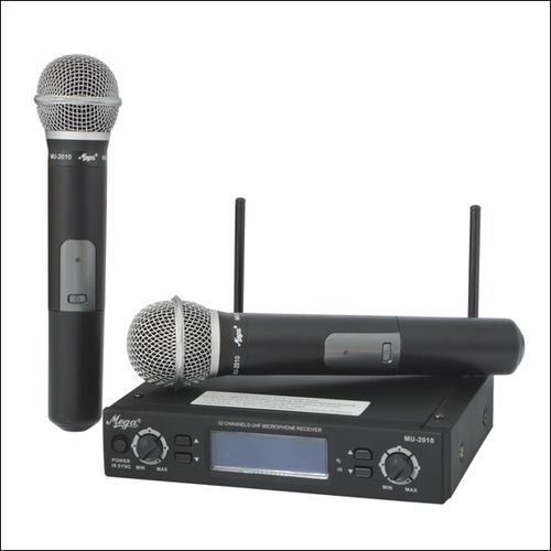 P.A. Wireless Microphones Mu-2010 Frequency Range: Uhf 610 To 810 Mhz Hertz (Hz)