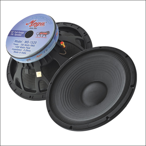 P.A. Speakers MS-1520 1400 Watts