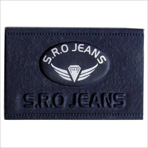 Leather Jeans Patch Label