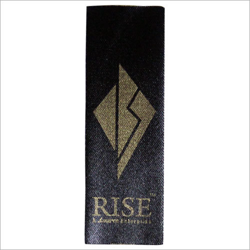 Laser Cut Woven Label