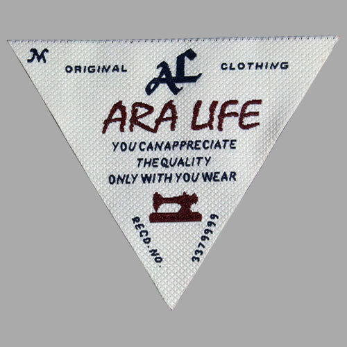 Dye Cut Woven Label