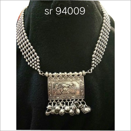 German Silver Necklace - High-Quality German Silver, Elegant Women's Jewelry Set for Anniversary, Engagement, Wedding, and Party Gifts