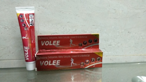 Diclofenac Diethylamine, Methyl Salicylate, Linseed Oil and Menthol Gel