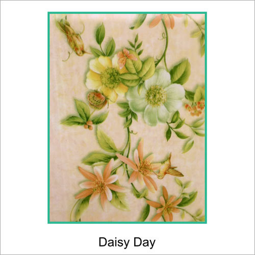 Daisy Day PVC Wall Panel - 10ft Length, 7mm Thickness, 254mm Width | Water-Resistant, Dust-Proof, Stunning Design