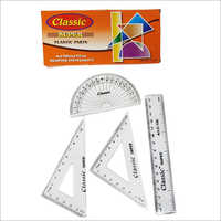 Mathematical Drawing Instruments - Plastic Material, Rectangle Shape | Paper Cover, Ideal For Precision Drawing Applications