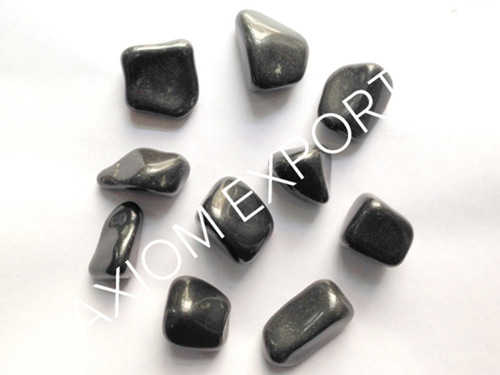 Black Polished Pebbles