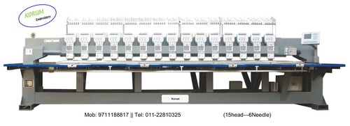 15Head Embroidery Machine
