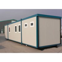 Construction Prefabricated Site Offices - Color: White Blue