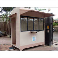 Portable Guard House Cabin - Color: Off White