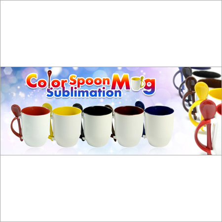 Color Sublimation Spoon Mug Banner