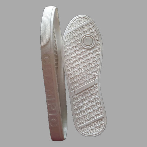 Mens White Canvas Shoes Sole