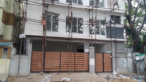 MS Wooden Sliding Gate