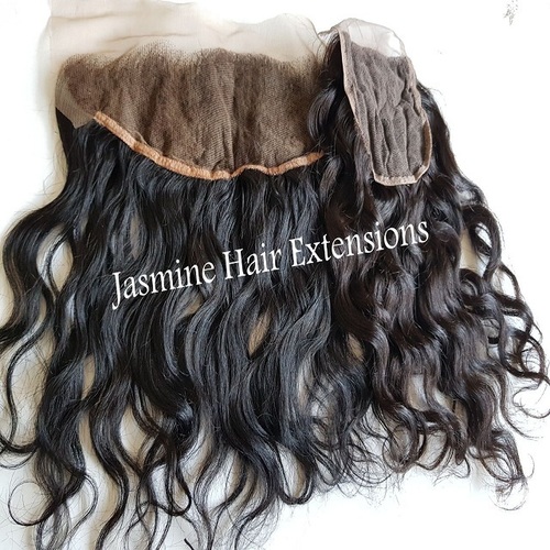 Raw Indian Wavy Hair HD lace frontal Swiss Transparent Frontal