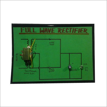 Full Wave Rectifier Science Project Model