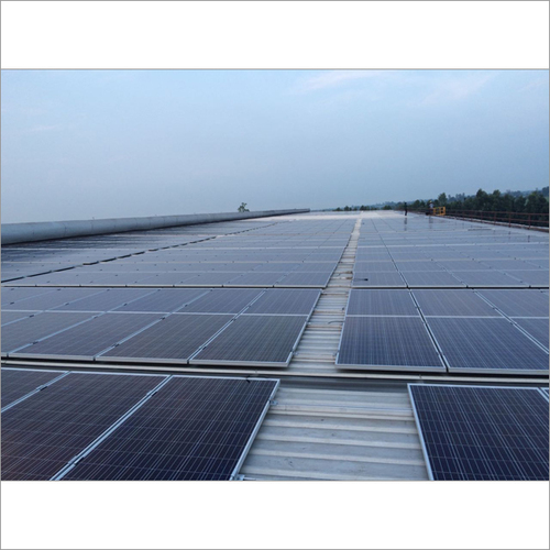 55 Kva On Slope Roof Industrial Installation