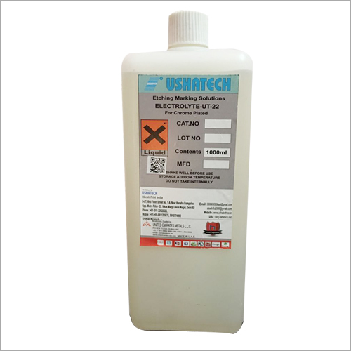 Metal Etching Electrolyte