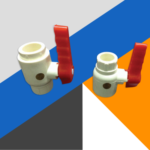 Classic CPVC Ball Valve - 1/2 Inch Size | Heavy Duty Design with Long Unbreakable Handle, Ideal for Durable Applications