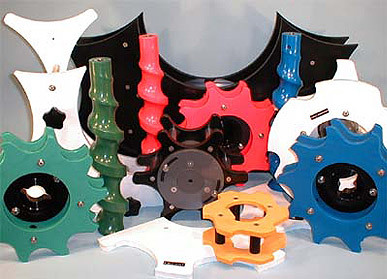 Bottle Guide, Infeed & Outfeed Screw
