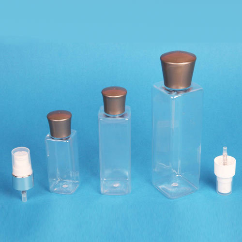 Pet Square Bottle Height: 1-7 Inch (In)