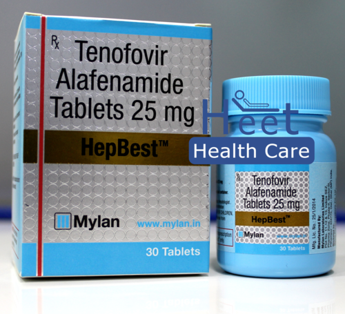 HepBest Tenofovir Alafenamide (TAF) 25mg By HEET HEALTHCARE PVT. LTD.
