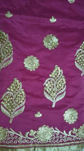 Embroidered Unstitched Salwar Suit