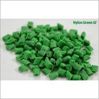 Nylon Green Glass FIlled Granules