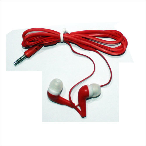 Red Mobile Earphone