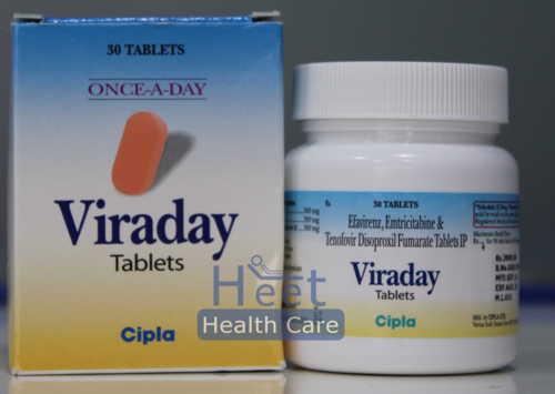 Trioday Lamivudine, Tenofovir, Efavirenz - Dosage Form: Tablets