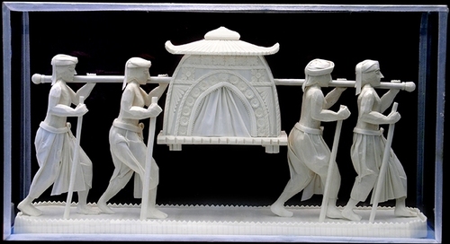 wooden handicraft (sholapith)