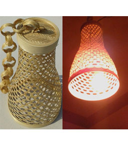 bamboo lamp shade