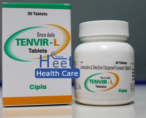 Tenvir-L Lamivudine 300 mg Tenofovir 300 mg Tablet