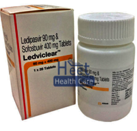 Ledviclear Ledipasvir 90 mg and Sofosbuvir 400 mg Tablets