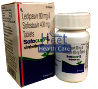 Sofocure L Ledipasvir 90mg Sofosbuvir 400mg Tablets