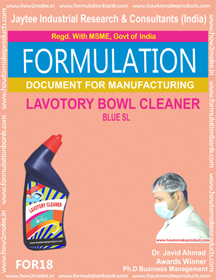 Toilet Cleaner Making Formula's