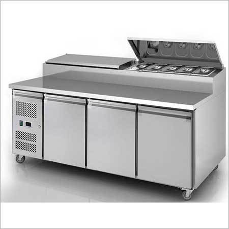 Fully Automatic Pizza Makeline Refrigerator