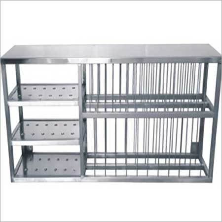 Semi Automatic Plate And Glass Rack