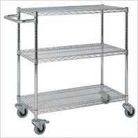 Semi Automatic Mobile Wire Mesh Rack