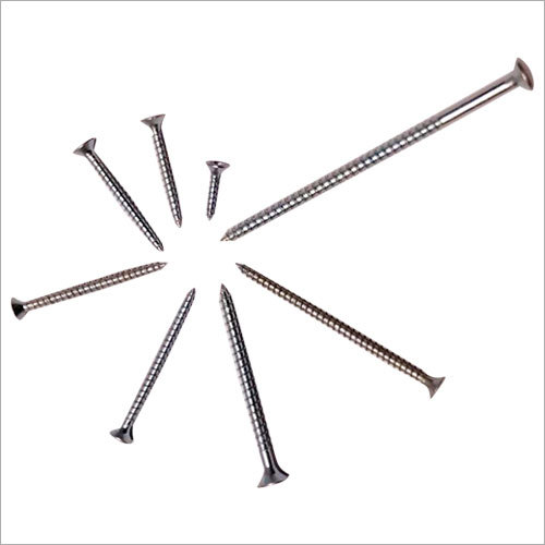 Chip Board Screw - Galvanized Steel, 2-10 Grams | Self-Tapping Fastener, Fine Threading, Deep Sharp Threads for Clean Cuts
