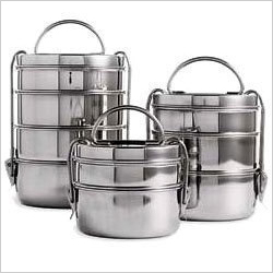 Multilayer Stainless Steel Clip Tiffin Box