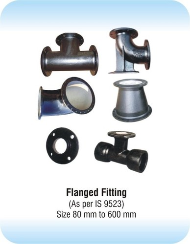 Black Ductile Iron Flanged Fittings