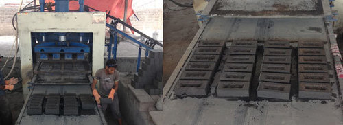 Automatic Fly Ash Brick Making Machine - 24 Bricks Automatic Fly Ash Brick Making Machine - 24 Bricks