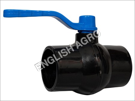 Solid Ball Valve With Ms Plate Handle By ENGLISH AGRO