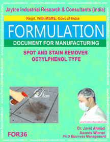 E Books Spot And Stain Remover Octylphenol Type